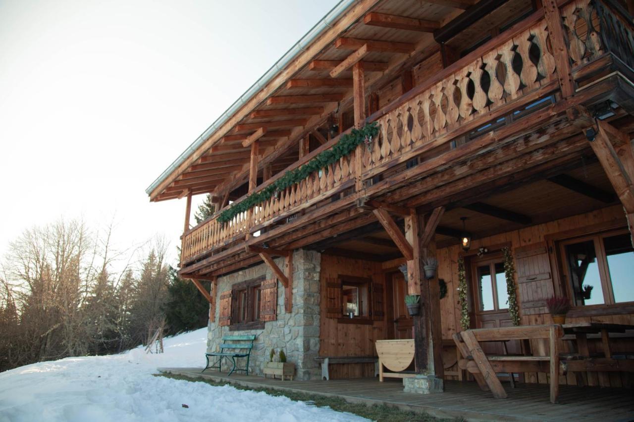 Chalet Samasta 5-Bedroom Jacuzzi And Open Fire 莱热 外观 照片